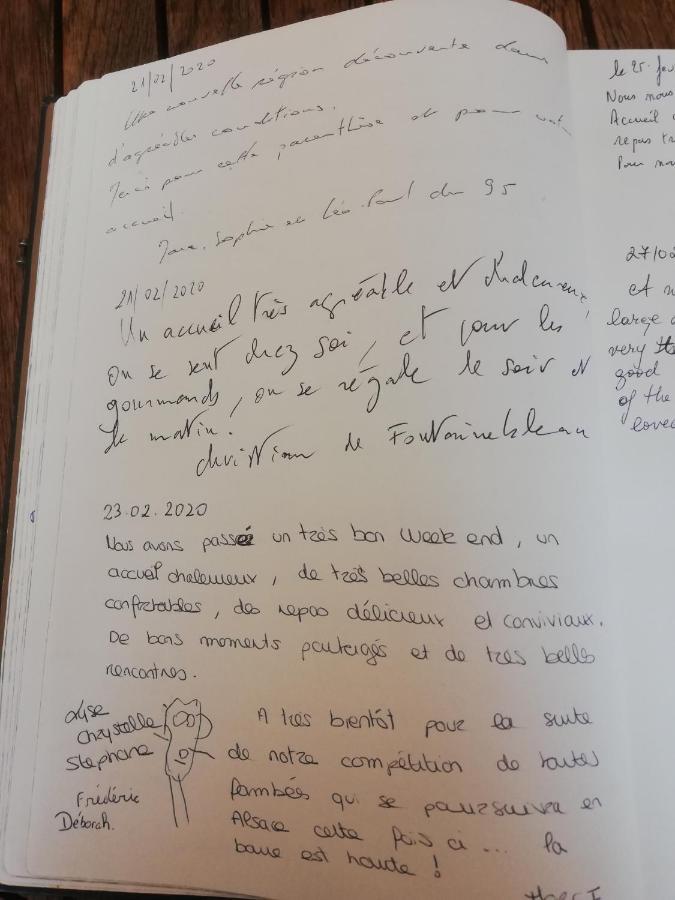 Chez Marlyse-Chambres Et Table D'Hotes Saint-Maurice-sur-Moselle Esterno foto